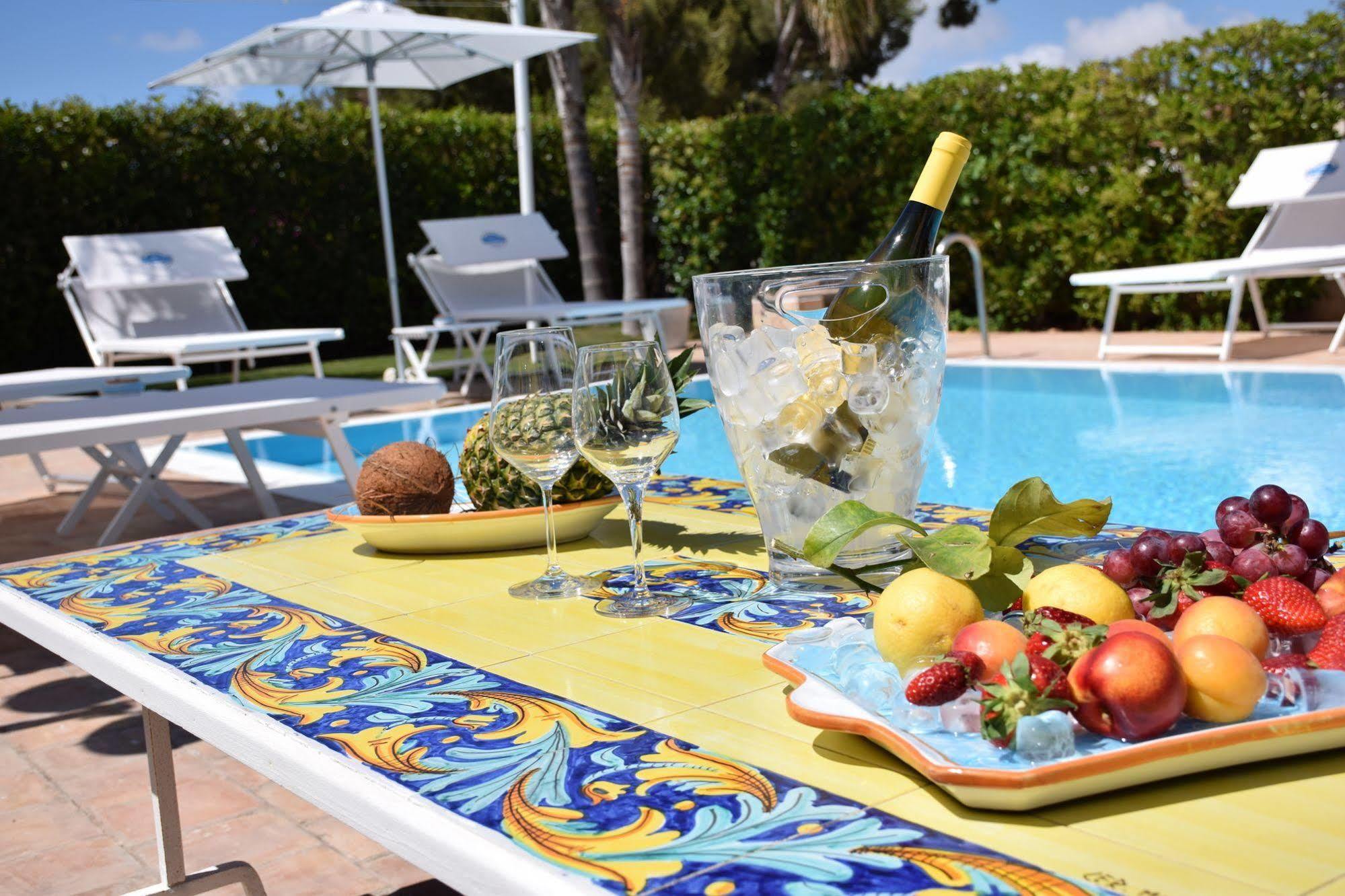 Villa Blanche Dimora Di Charme 马尔萨拉 外观 照片